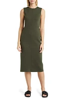 Nordstrom Sleeveless Sculpted Scuba Dress at Nordstrom,