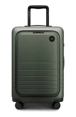 Monos 23-Inch Pro Plus Spinner Luggage in Olive Green at Nordstrom