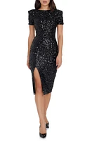 Dress the Population Natasha Sequin Sheath Midi at Nordstrom,