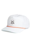 Swannies Randy Water Resistant Rope Snapback Baseball Cap in White at Nordstrom