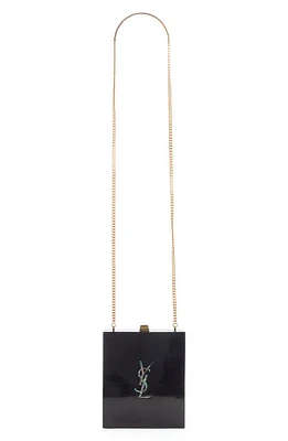 Saint Laurent Tuxedo Box Bag in Nero//Oro at Nordstrom