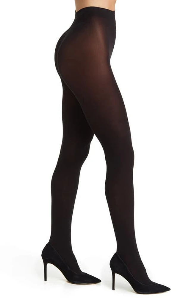 Oroblu Double Face Opaque Reversible Tights Black-Bordeaux at Nordstrom,