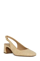 NYDJ Faelynn Raffia Slingback Pump Natural at Nordstrom,