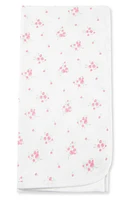 Little Me Smocked Rose Blanket in Pink at Nordstrom