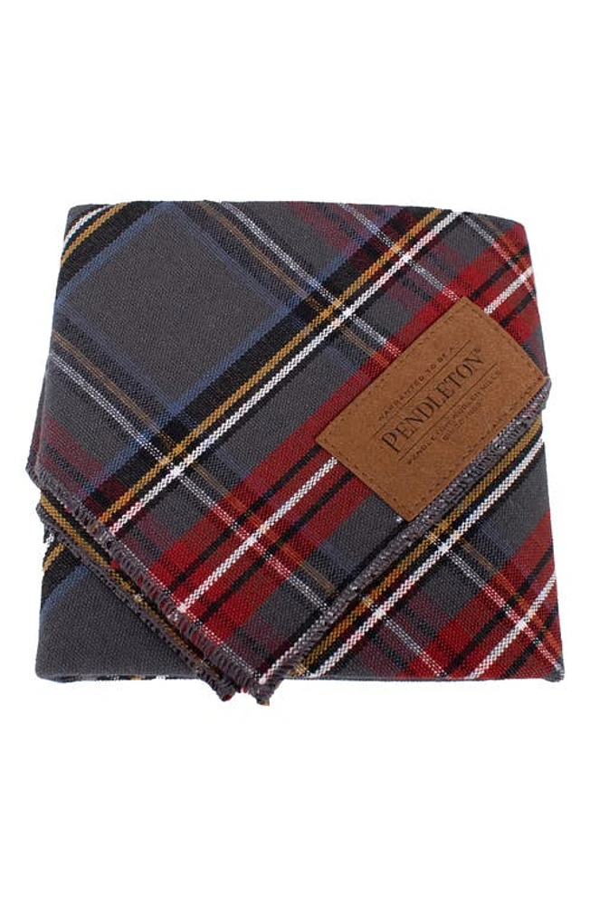 Pendleton Plaid Dog Bandana in Grey Stewart at Nordstrom