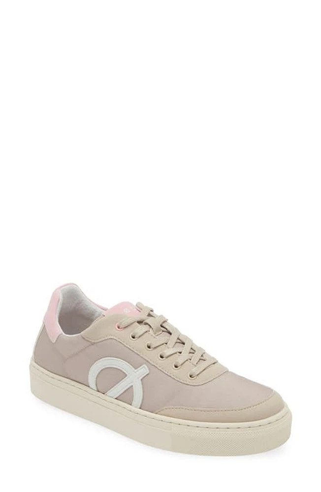 LOCI Balance Water Resistant Sneaker Khaki/Pink/White at Nordstrom,