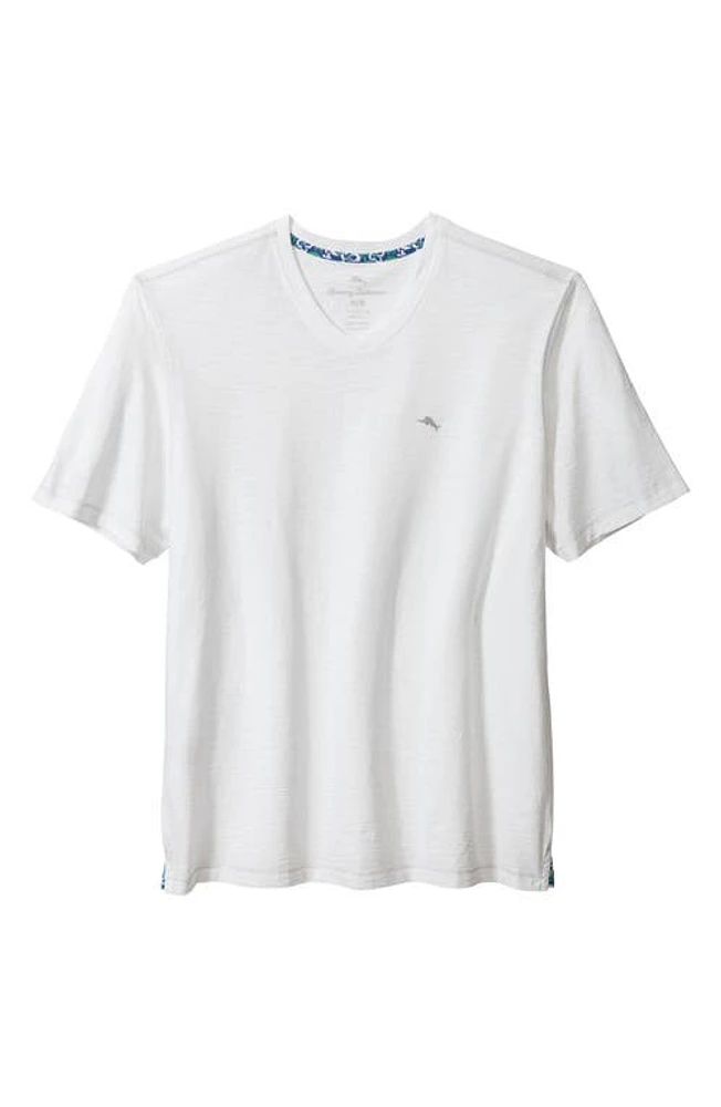 Tommy Bahama Bali Beach V-Neck T-Shirt in White at Nordstrom, Size Medium