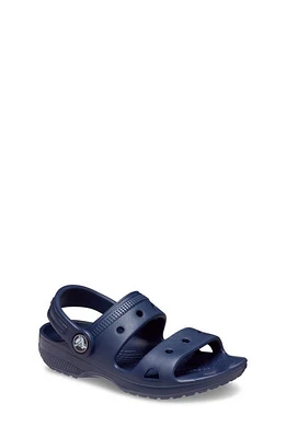 CROCS Kids' Classic Sandal in Navy at Nordstrom, Size 10 M