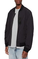 AllSaints Finch Bomber Jacket in Black at Nordstrom, Size Small