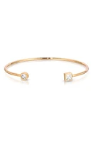 Ettika Cubic Zirconia Cuff Bracelet in Gold at Nordstrom