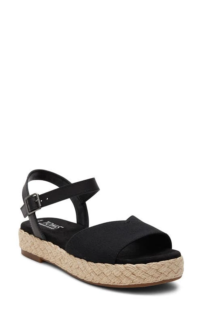 TOMS Abby Flatform Espadrille Sandal at Nordstrom