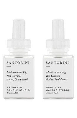 PURA x Brooklyn Candle 2-Pack Diffuser Fragrance Refills in Santorini at Nordstrom