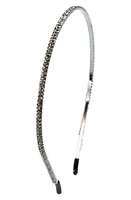 Tasha Crystal Headband in Hem/Black Diamond at Nordstrom