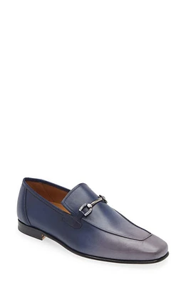 Mezlan Brunello Horsebit Loafer in Pearl Grey/Navy at Nordstrom, Size 10