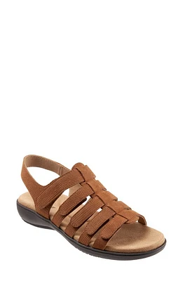 Trotters Tiki Slingback Sandal Luggage Nubuck at Nordstrom,