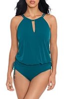 Magicsuit Susan Keyhole Skirted One-Piece Swimsuit at Nordstrom,