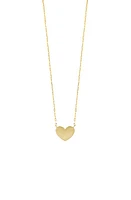 Bony Levy 14K Gold Heart Pendant Necklace in 14K Yellow Gold at Nordstrom, Size 18