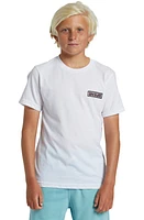 Quiksilver Kids' Marooned Graphic T-Shirt White at