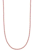 Bony Levy El Mar Ruby Tennis Necklace in 18K Yellow Gold at Nordstrom, Size 17