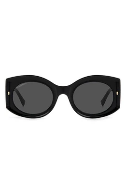 Dsquared2 51mm Round Sunglasses in Oxford at Nordstrom