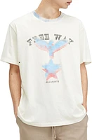 AllSaints Indy Cotton Graphic T-Shirt Cala White at Nordstrom,