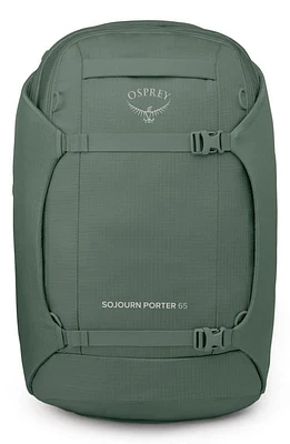 Osprey Sojourn Porter 65-Liter Travel Backpack in Koseret Green at Nordstrom