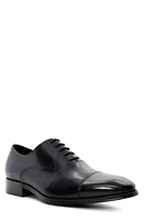 Dune London Solver Cap Toe Oxford Black at Nordstrom,