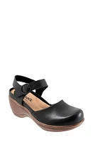 SoftWalk Mabelle Ankle Strap Clog in Black at Nordstrom, Size 11