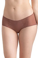 Uwila Warrior Happy Seams Mesh Trim Briefs Toffee at Nordstrom,