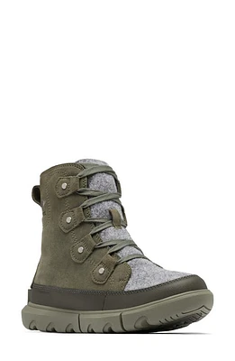 SOREL Explorer Next Joan Waterproof Boot in Stone Green/Alpine Tundra at Nordstrom, Size 8.5