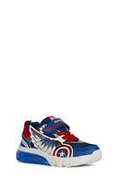 Geox x Marvel Kids' Ciberdron Sneaker Blue/ at Nordstrom