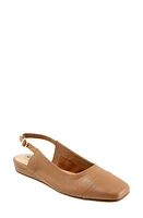 SoftWalk Vittoria Slingback Flat Tan at Nordstrom,