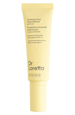 Dr. Loretta Universal Glow Daily Defense Mineral Sunscreen Fluid SPF 40 at Nordstrom, Size 1.7 Oz