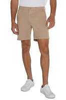 Liverpool Los Angeles Flat Front Stretch Twill Trouser Shorts at Nordstrom,