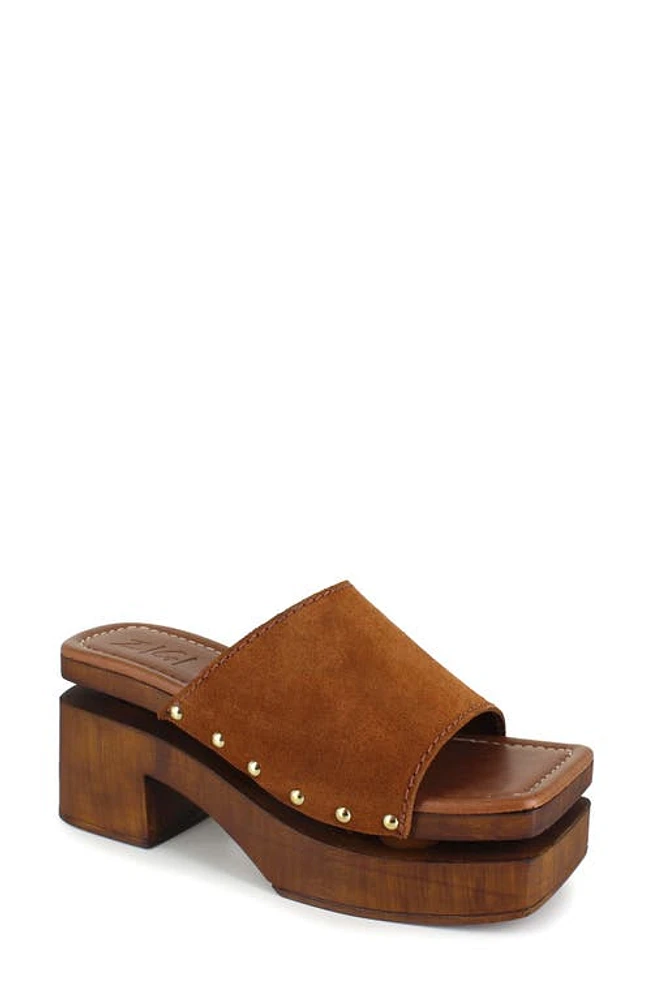 ZIGI Jude Studded Platform Sandal Suede at Nordstrom,