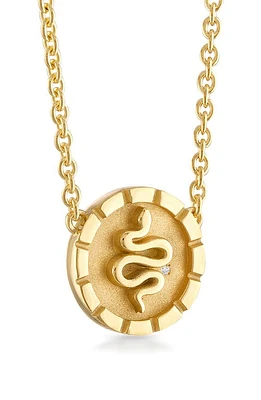 Pamela Zamore Wisdom Diamond Pendant Necklace in Gold at Nordstrom