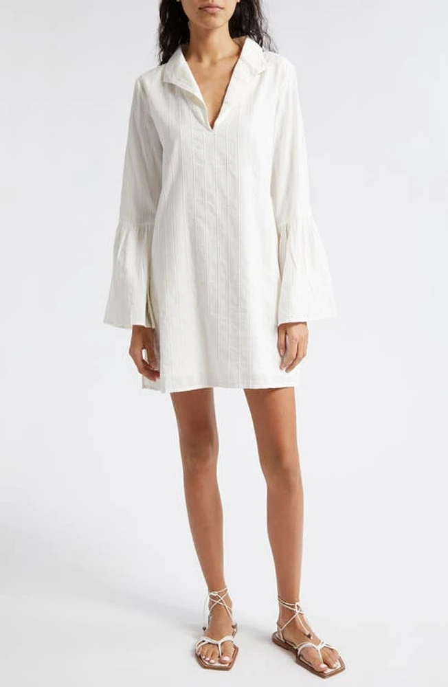 MILLE Chloe Long Sleeve Cotton Shirtdress Casablanca at Nordstrom,