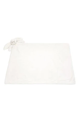 Jellycat Bashful Luxe Bunny Luna Blankie in White at Nordstrom