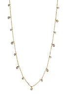 Nadri Daylight Shaky Station Necklace in Gold at Nordstrom