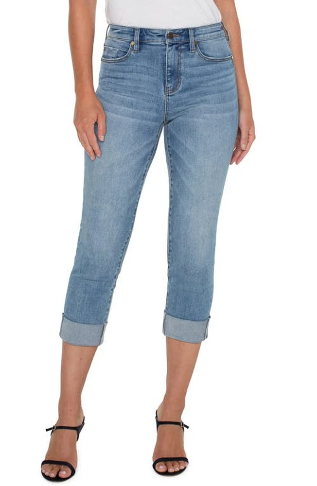 Liverpool Los Angeles Charlie Crop Jeans Marina Vista at Nordstrom,