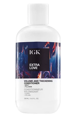 IGK Extra Love Volume & Thickening Hair Conditioner at Nordstrom, Size 8 Oz