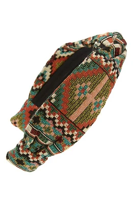 Autumn Adeigbo Woven Twist Headband in Woven Tribal at Nordstrom