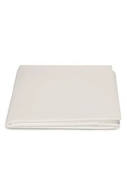 Matouk Talita 615 Thread Count Cotton Sateen Fitted Sheet in Bone at Nordstrom