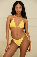 Dippin Daisys Mia Cheeky Bikini Bottom Sunshine at Nordstrom,