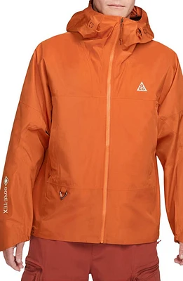 Nike Storm-FIT ADV ACG Chain of Craters Jacket in Campfire Orange/Summit White at Nordstrom, Size X-Small