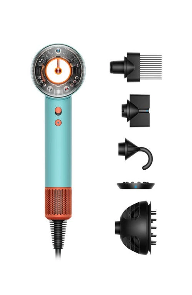 Dyson Supersonic Nural Hair Dryer in Ceramic Patina/Topaz at Nordstrom