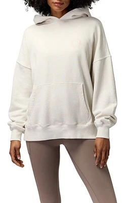 Spiritual Gangster Smile Easy Cotton Graphic Hoodie Birch at Nordstrom,