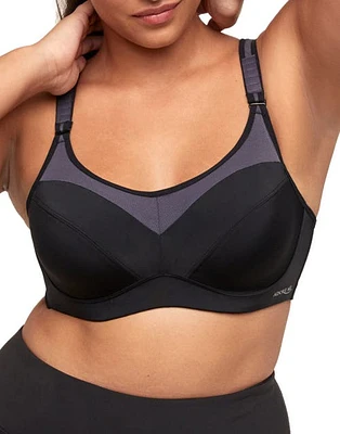 Adore Me Maho High-Impact Sports Bra Black at Nordstrom,