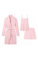 Petite Plume The Must Have 3-Piece Cotton Maternity Set in Pink at Nordstrom, Size X-Large