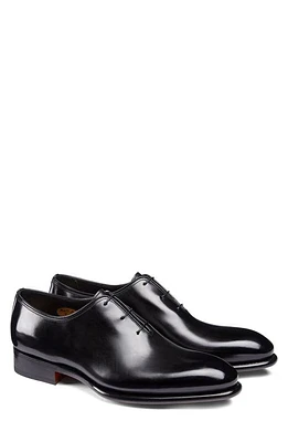 Santoni People Plain Toe Derby Black at Nordstrom,